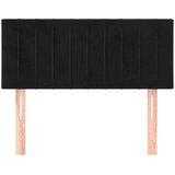  Uzglavlje crno 100x5x78/88 cm baršunasto | Eponuda.com