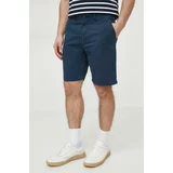 PepeJeans Kratke hlače moški, mornarsko modra barva