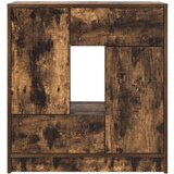  Komoda s ladicama i vratima dimljeni hrast 70 5x34x74 5 cm | shoptok.hr