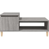  Stolić za kavu boja sivog hrasta 100x50x45 cm konstruirano drvo | shoptok.hr