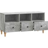 TV ormar Betonsko Siva 102 x 34,5 x 50 cm Konstrukcijsko drvo | shoptok.hr