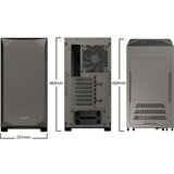 be quite! Kućište Midi be quiet! PURE BASE 500 mettalic grey Window | Eponuda.com