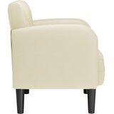 SOFA fotelja s naslonima za ruke krem 54 cm umjetna koža | Eponuda.ba