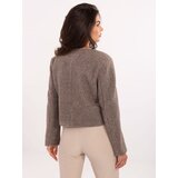 RUE PARIS Jacket-IT-KR-FL9586.64-dark beige | Shoptok.si