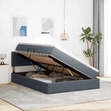  s od storage s uzglavljem Tamno siva 140 x 190 cm Baršun | shoptok.hr