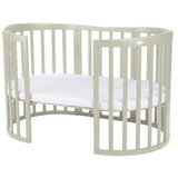 Waldin Oval krevetić 7u1 s madracem OLIVE | shoptok.hr