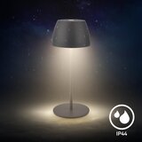 BRILONER MINI LED stona lampa, prigušiva, punjiva, na dodir, za spoljnu upotrebu, LED/2,5W/5V, IP44, 1800 mAh, antracit | Eponuda.com