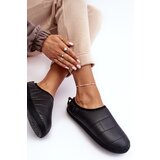 Big Star Women's insulated slippers Black KK274604 Cene