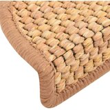  Samolepilne preproge za stopnice 15 kos 56x17x3 cm sisal, (20980939) | Shoptok.si