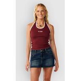 Rip Curl Samba Fitted Halter T-shirt dark plum Cene