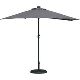  Vrtni suncobran Antracit 294 x 150 x 224 cm Poliester i čelik | shoptok.hr