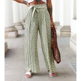 Gemre Green wide pleated pants Pietro | shoptok.hr