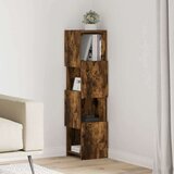  Kotna omarica Bela 25,5x25x102cm Konstruiran les, (5000092371) | Shoptok.si