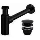 REA Bath Vtič za umivalnik Universal click-clack Črna mat | Shoptok.si