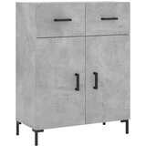  Visoka komoda siva betona 69,5x34x180 cm od konstruiranog drva | shoptok.hr