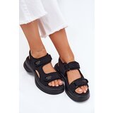 EVENTO Women's Sandals With Golden Details Black Luvira | Shoptok.si
