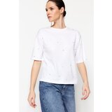 Trendyol T-Shirt - White - Relaxed fit | Shoptok.si