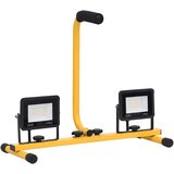  LED reflektor s ručkom 2 x 20 W hladni bijeli | Eponuda.com