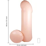 Napihni me - napihljiv balon (140 cm)