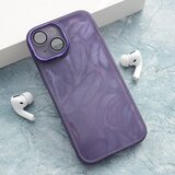  Maska za iPhone 15 Glitter Feather ljubičasta | ePonuda.com