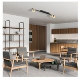 SPOT svetiljka LOGAN 3xGU10/10W/230V crna/zlatna | Eponuda.com