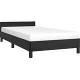 vidaXL okvir za krevet s uzglavljem crni 80 x 200 cm od umjetne kože | shoptok.hr