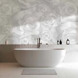  Foto tapeta - Plaster Flowers 450x315 | shoptok.hr