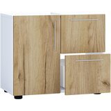 MID.YOU omarica za pod umivalnik flandu, bela, hrast | Shoptok.si