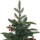 vidaXL Umestno božično drevo Zelena 150 cm PVC, kovina in plastika | Shoptok.si