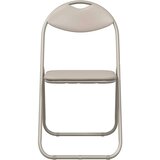  Zložljiva stolica 8 pcs Peščena 48 x 43,5 x 81 cm Umjetno usnje, (5000296618) | Shoptok.si