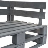  Vrtna sofa od paleta od borovine s crvenim jastucima | shoptok.hr