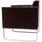 MID.YOU Fotelj Aruba, Temno Rjava | Shoptok.si