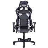 Mömax gaming stol army črna, vojaški potisk | Shoptok.si