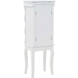  Prostostoječa omarica za nakit bela, (20831070) | Shoptok.si