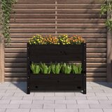  Sadilica crna 77x25x66 cm od masivne borovine | Eponuda.ba