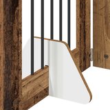  Vrata za pse s postoljem 8 pcs Staro drvo 60 x 60 cm | shoptok.hr