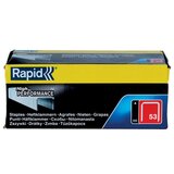 Rapid spajalice High Performance 53/8 (Dubina spojnice: 8 mm, Čelik, 5.000 Kom., Širina: 0,75 mm, Kutija) | shoptok.hr