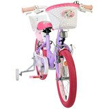 Volare dječji bicikl Unicorn 16″ ljubičaste boje, s dvije ručne kočnice | shoptok.hr