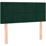  s oprugama i madracem LED tamnozelenim 120x190 cm baršun | shoptok.hr