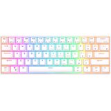 BZ ROYAL KLUDGE RK61 RGB MEHANSKA TIPKOVNICA, RJAVO STIKALO (BELA), (5000089342) | Shoptok.si