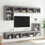 TV ormarić s LED svjetlima boja hrasta 80x30x30 cm | shoptok.hr