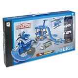 Magic Toys Plava policijska garaža sa vozilima i helikopterom | shoptok.hr
