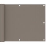 Balkonski Balkonsko platno taupe 75x400 cm oksford blago, (20609776) | Shoptok.si