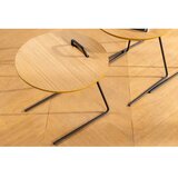 Woody Fashion metis - natural natural nesting table (3 pieces) Cene