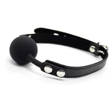 Gag Silicone Ball Black