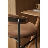 Ellos Home Rjav kovinski barski stol (višina sedeža 66 cm) Doggi – | Shoptok.si