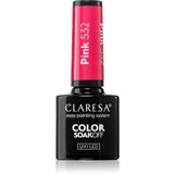 Claresa trajni lak za nokte uv/led pink 532 5g Cene