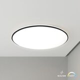  LED plafonsko svetlo HUGO LED/16/24/32W/230V 3000/4000/6500K prečnik 37 cm IP54 crna | Eponuda.com