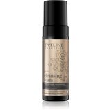 Eveline Cosmetics Organic Gold vlažilna in pomirjevalna čistilna pena za občutljivo kožo 150 ml Cene