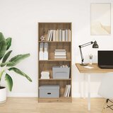  Regal za knjige boja hrasta 60x24x143 cm konstruirano drvo | Eponuda.com